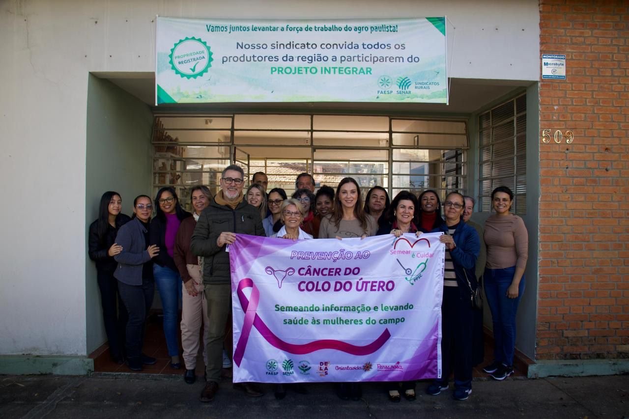 Campanha “Semear é Cuidar” é lançada em Itu com foco na saúde da mulher rural